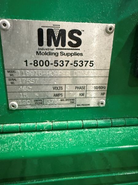 IMS #119916, Refrigerant Type Dryer, 1 HP, 375&deg;F - Image 3