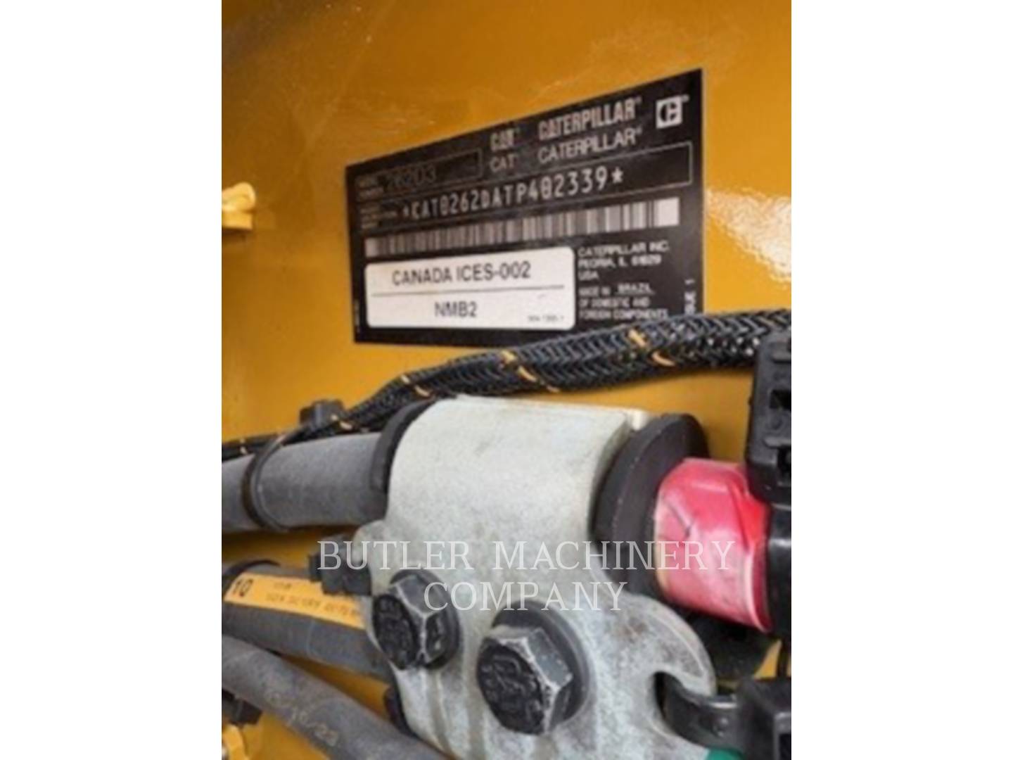 Cat 262D3 C3H2, Skid Steer Loader, 599 hours, S/N: TP402339, 2024 - Image 6