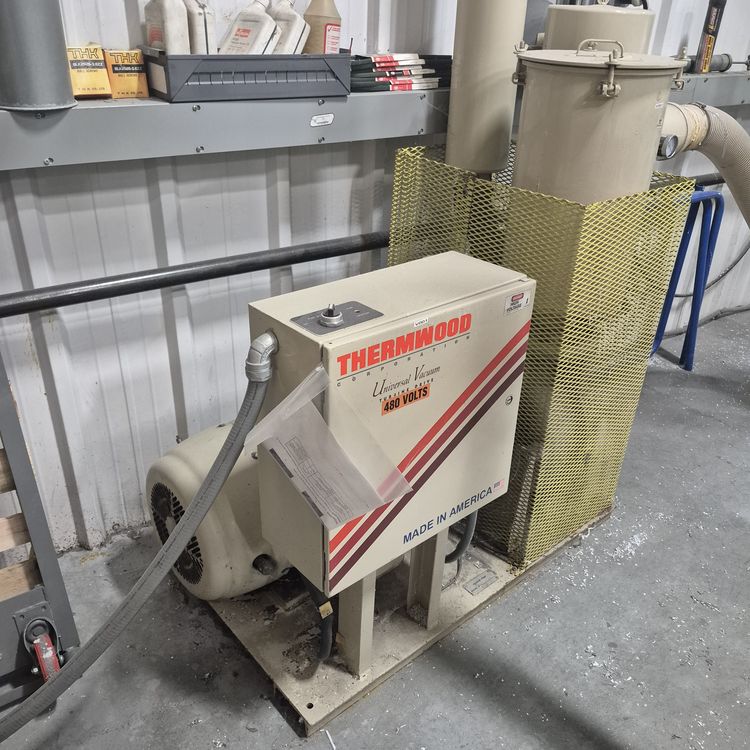 Thermwood #CS42, CNC router with vacuum pump, 5' x 10' table, 24000 RPM, Super Control, 2000 - Image 4