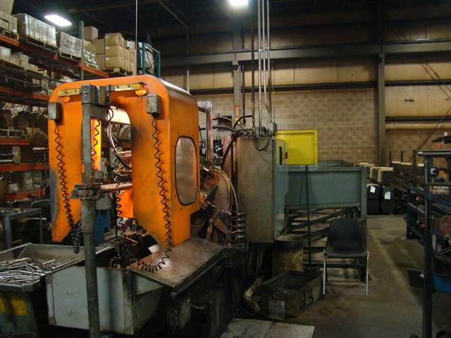 2.25" Modern #2LD, conventional cut-off lathe, 15 HP, 1/4"- 2-1/4" capacity, roll steady rest, 1996 - Image 2
