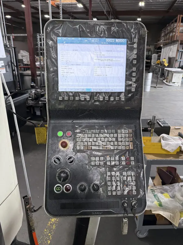 DMG, Mori #EcoMill-1100V, CNC vertical machining center, 43.3" X, 22" Y, 20.1" Z, 20 HP, 55.1" x22" tbl. - Image 2