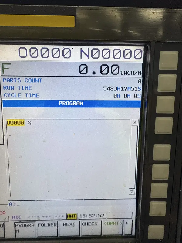 Daewoo Doosan #DNM-5700S, CNC vertical machining center, 30 automatic tool changer, 41.3" X, 22.4" Y, 20" Z - Image 5