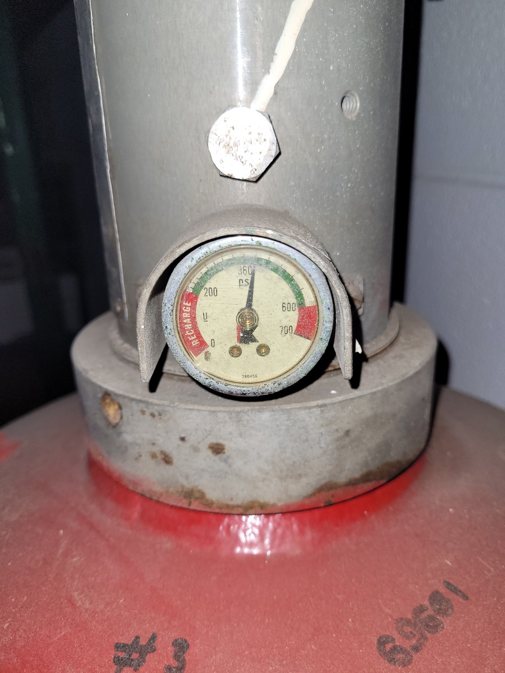 250 lbs. Kiddie Halon #1301, Fire Suppression Cylinder - Image 3