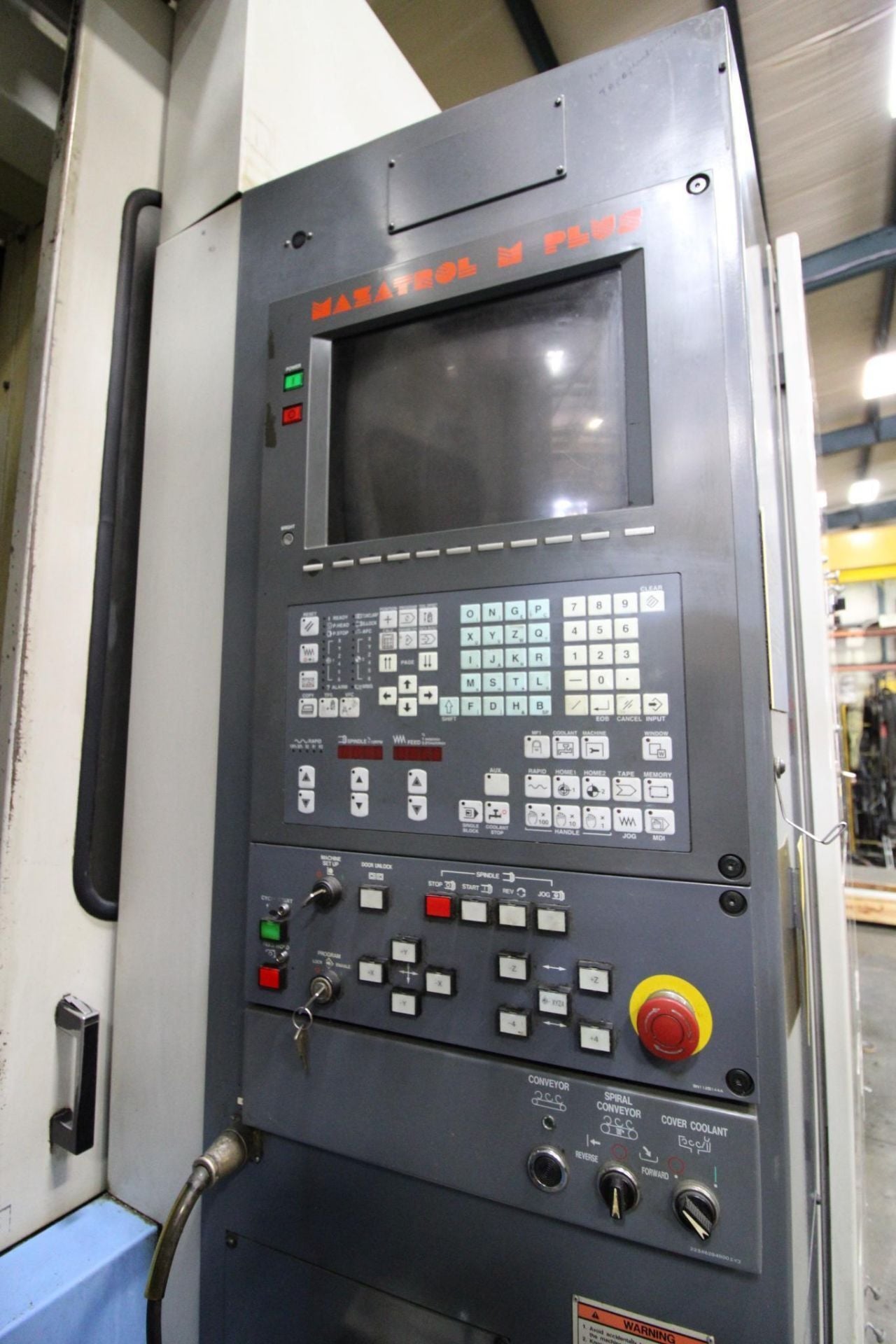 Mazak #FH-680, CNC horizontal machining center, 80 automatic tool changer, 41.9" X, 31.5" Y, 32.4" Z, 10000 - Image 3