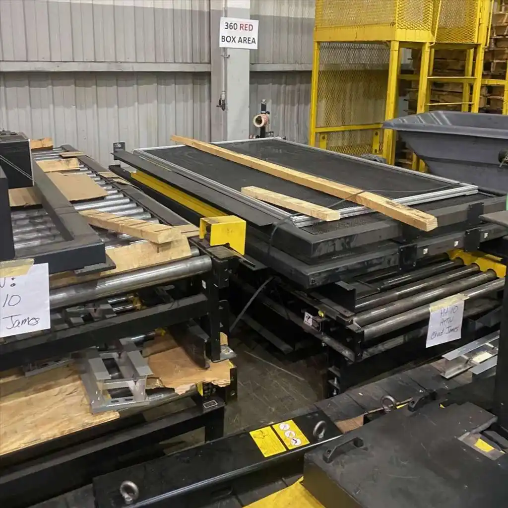 49.75" wide x 5' long, Omni Metalcraft #CDLR-25, chain driven live roller conveyor, 2022 (3 available) - Image 3