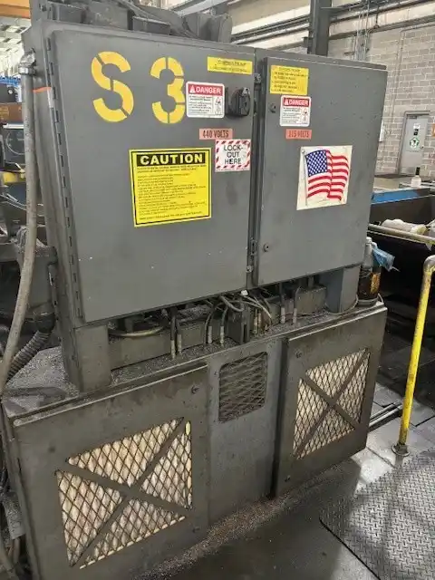18" x 24" HEM #VT120HA-60 Smart saw, automatic vertical band saw with mitering, coolant system, 2008 - Image 8