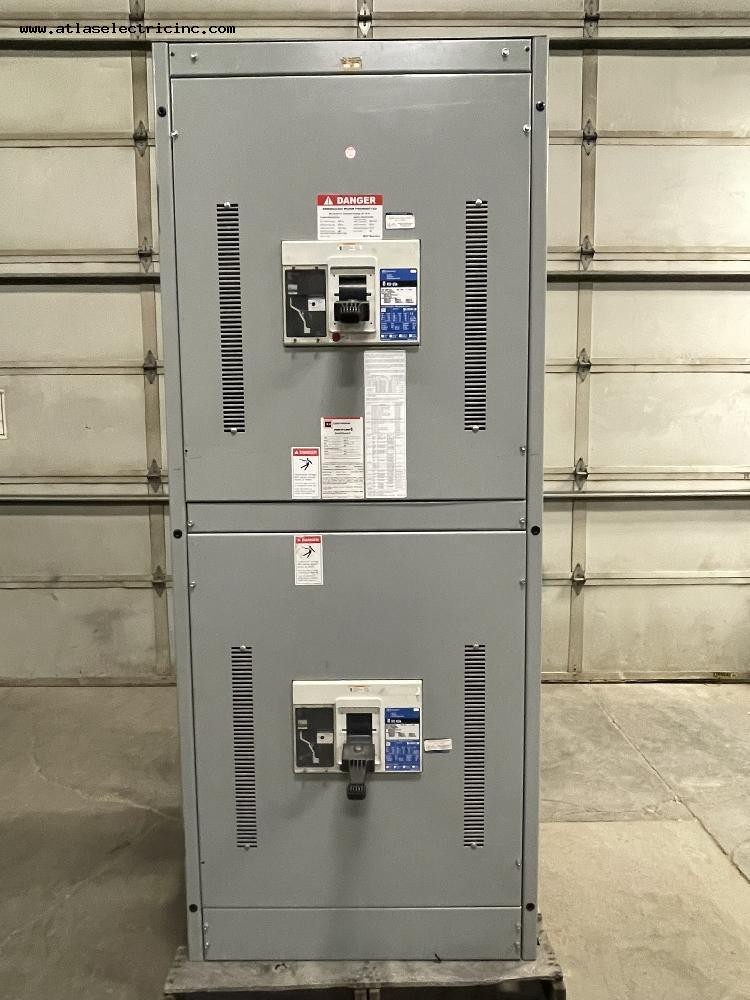 2000 Amps, Three Sections of Cutler Hammer #POW-R-LINE-C Switchboards & One automatic transfer switch - Image 6
