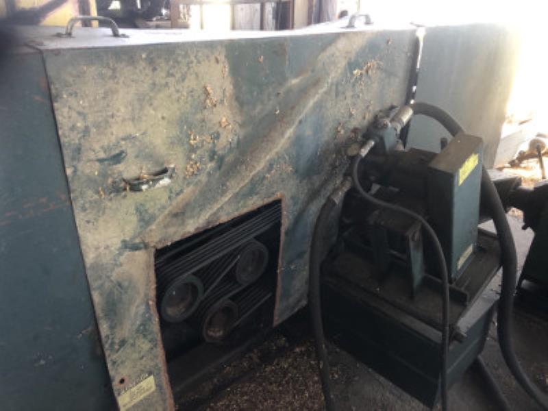 Jackson #30D10H, Shaving Mill, 66" Hopper Box, 24" x 20' belt conveyor, 32' Log Deck, Knife Sharpener, 2002 - Image 6