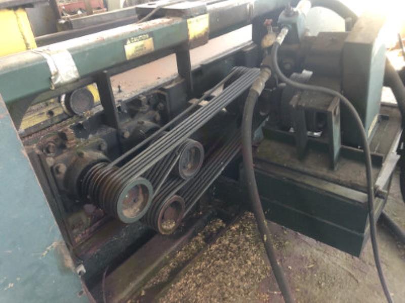 Jackson #30D10H, Shaving Mill, 66" Hopper Box, 24" x 20' belt conveyor, 32' Log Deck, Knife Sharpener, 2002 - Image 7