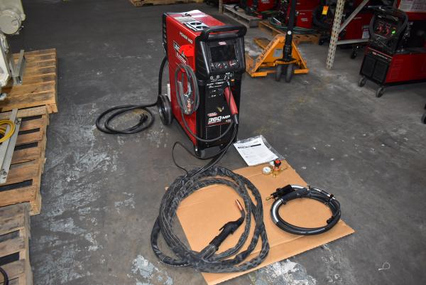 Lincoln Electric #Powermig 360MP, Multi-Process Welding Machine, 15' Mig Gun, New Python Push-Pull Aluminum - Image 1