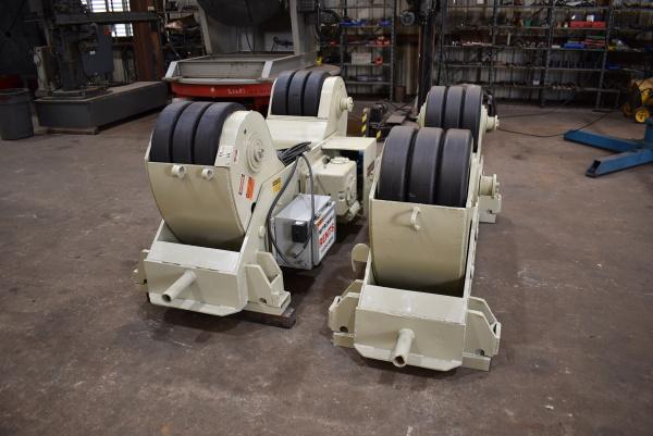 60 Ton, Pandjiris #MissouriMule-60/30-T, Turning Rolls, 12"-16' diameter range, constant center, 460 V. - Image 2