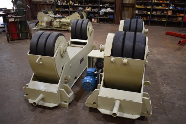 60 Ton, Pandjiris #MissouriMule-60/30-T, Turning Rolls, 12"-16' diameter range, constant center, 460 V. - Image 5
