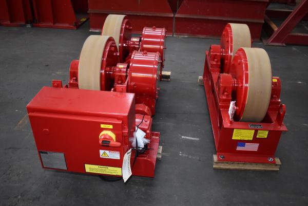 50 Ton, Koike Ransome #50PRM/25IRM, Micarta Turbine Rotators, 8-32" diameter range, 1.3-63 IPM, 460 V. - Image 2