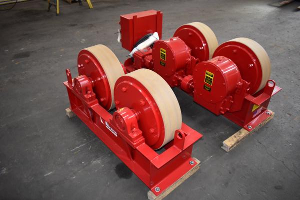 50 Ton, Koike Ransome #50PRM/25IRM, Micarta Turbine Rotators, 8-32" diameter range, 1.3-63 IPM, 460 V. - Image 3