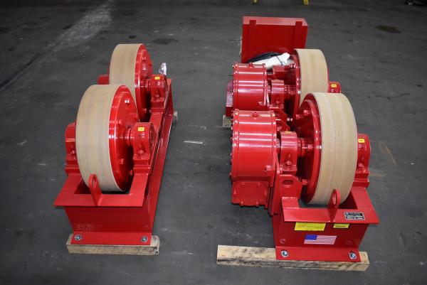 50 Ton, Koike Ransome #50PRM/25IRM, Micarta Turbine Rotators, 8-32" diameter range, 1.3-63 IPM, 460 V. - Image 5