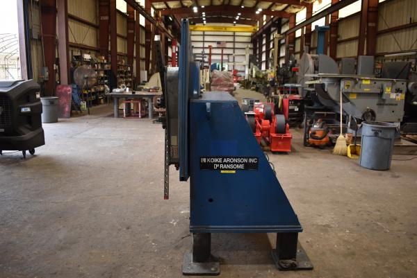 3 Ton, Koike Aronson #HS-6VF, Headstock w/Pandjiris B-60 Gripper Chuck, 48" x 48" Table, 50.25" centerline - Image 3