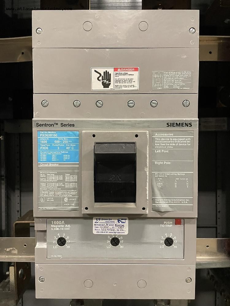 4000 Amps, Siemens #PCIL2002G-679F, 480Y/277 Volts 2000 AMP per section - Image 8