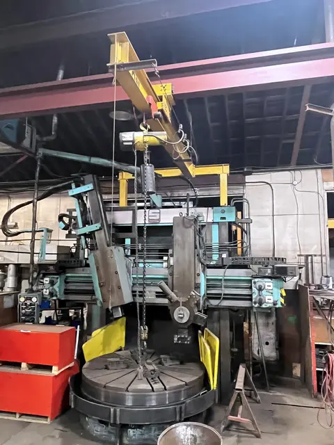 82.6" Summit #SC2000, vertical turret lathe, Newall digital read out - Image 1
