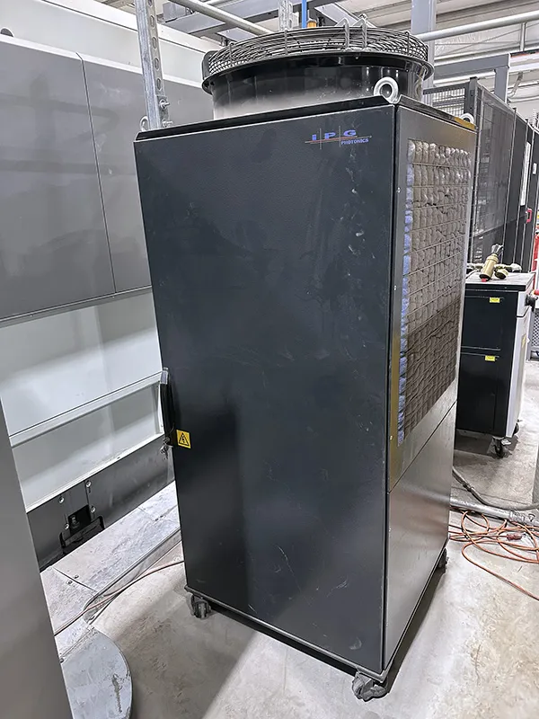 BLM #LS-5-Fiber, fiber laser, 8000 watts, 60" x120"tbl., chiller, dust collector, 2022 - Image 5