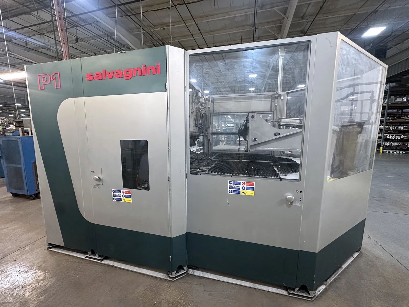 Salvagnini #P1, panel benders, 16 gauge x 49.2" bending capacity, Salvagnini SiX, 2014 - Image 3