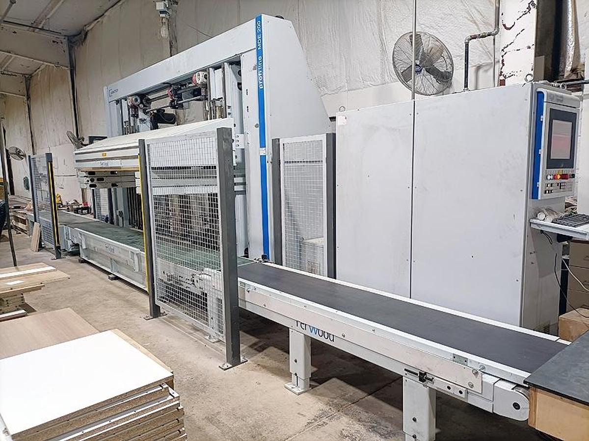 Homag / Ligmatech #MDE-200, Feed Through Case Clamp, 24" x 98.4" x 51.2" capacity, w/ 118" conveyors, Homatic - Image 8