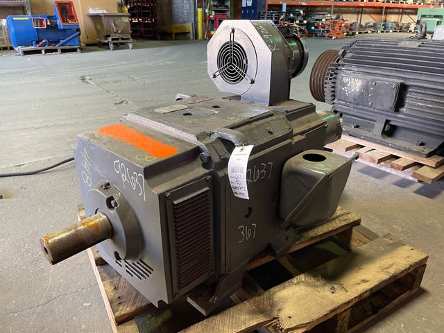 60 HP 1200 RPM Reliance, Frame B0367ATZ, DPFVBB, 500 VA, 300 VF - Image 1