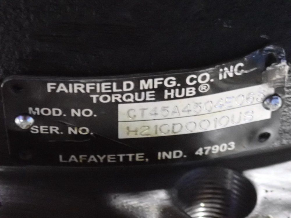 Fairfield Mfg. #CT45A4504E063, Drive Gearbox - Image 5