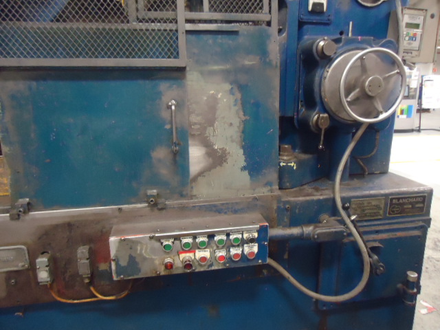 Blanchard #20D-36, 36" magnetic chuck, 36"/2" chuck life, 24" vertical, 30 HP, rebuilt with warranty,1972 - Image 8