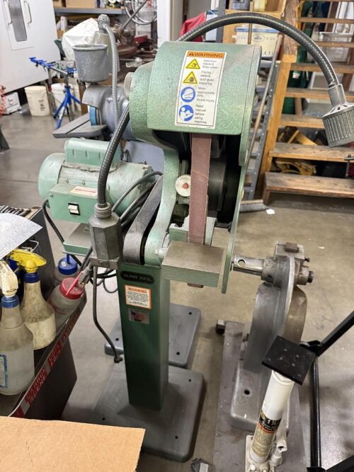 Burr King, vertical belt sander - Image 3