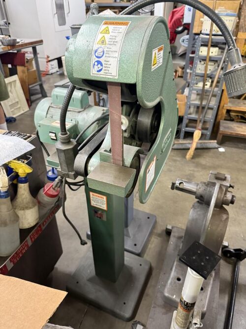 Burr King, vertical belt sander - Image 4