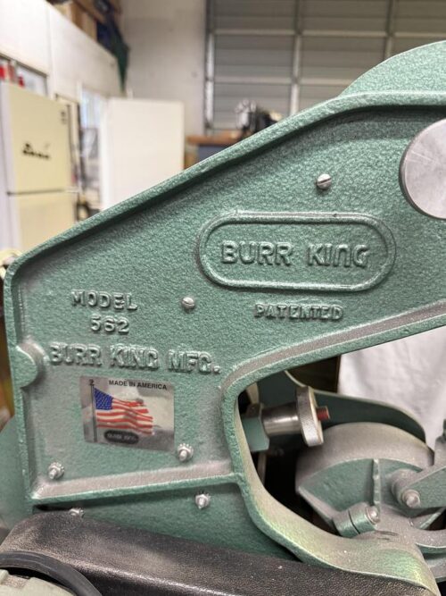 Burr King, vertical belt sander - Image 5