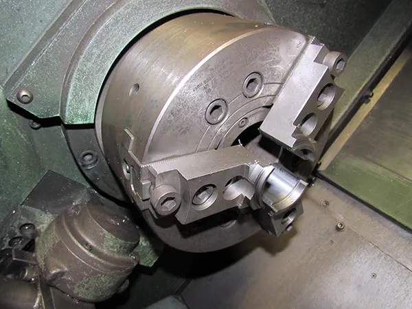 Hyundai Kia #SKT21LMS, CNC lathe, 9.84" chk, 2.559" bore, Fanuc 21i-TB, 2006 - Image 5