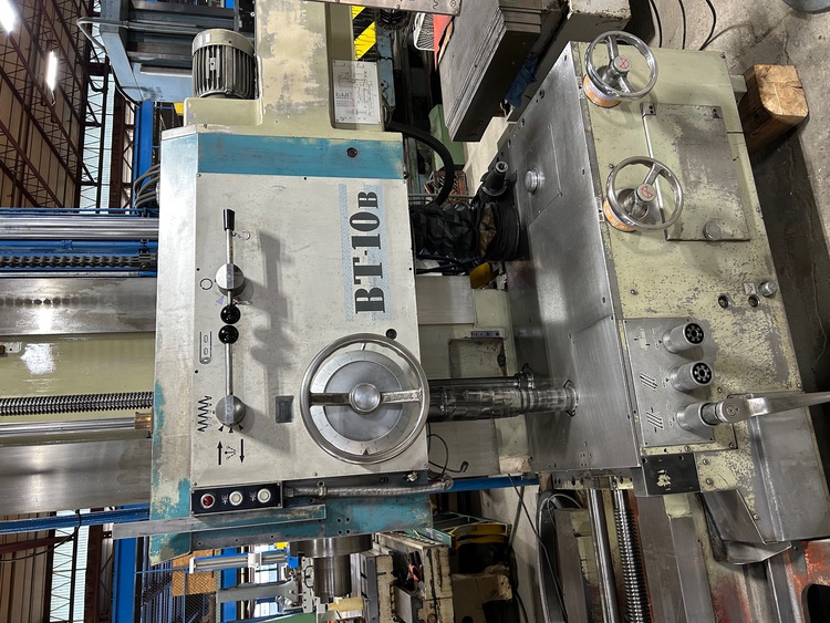 4" Toshiba Shibaura #BT10B-R3, table type horizontal boring mill, 55" x 63" built-in power rotary table - Image 3