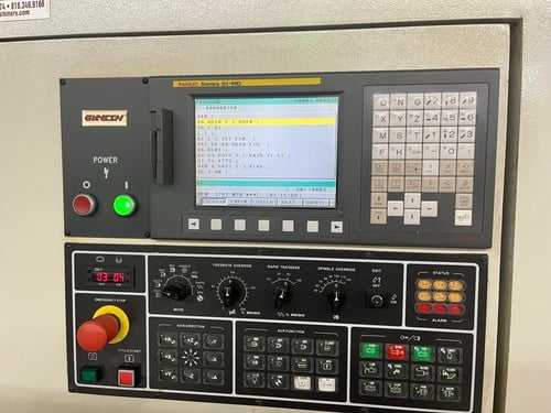 Ganesh #VMC-4924, CNC Vertical Machining Center, 49" X, 24" Y, 27" Z, 50" x 24" Table, 4-axis, 10000 RPM, CAT - Image 3