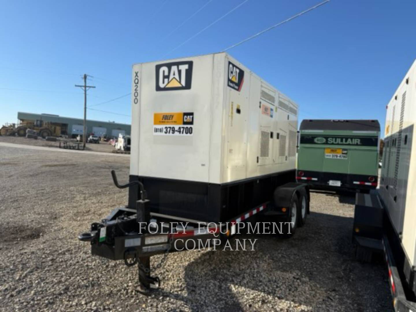 200 KW Caterpillar #XQ200-T4I, portable diesel generator set, multi-volt, C7.1 engine, 2015 - Image 1
