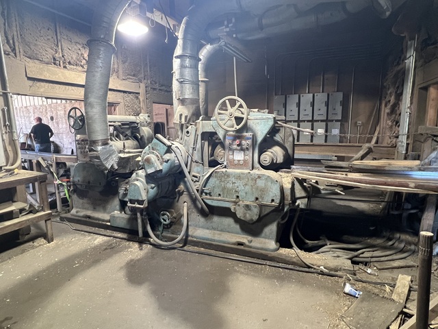 Newman #M712, 4-Sided Planer Mill, w/ Infeed Deck, unscrambler, conveyors - Image 1