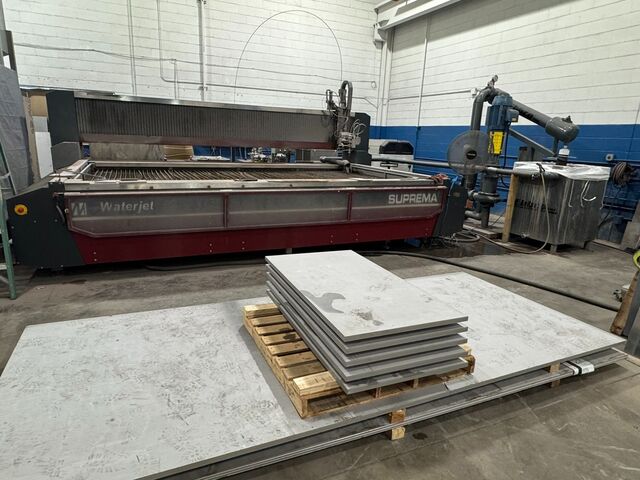 Waterjet Corp #Suprema-DX-612, CNC waterjet cutter, 13.5" x 6.5" x 12" travel, 6.5" x 13.5" table, 100 HP - Image 1