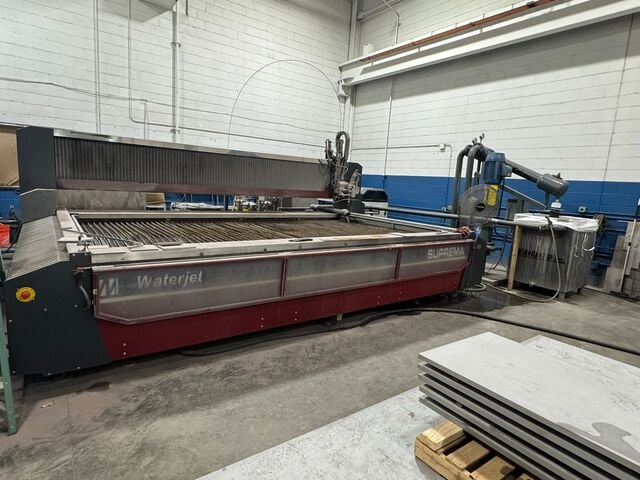 Waterjet Corp #Suprema-DX-612, CNC waterjet cutter, 13.5" x 6.5" x 12" travel, 6.5" x 13.5" table, 100 HP - Image 2