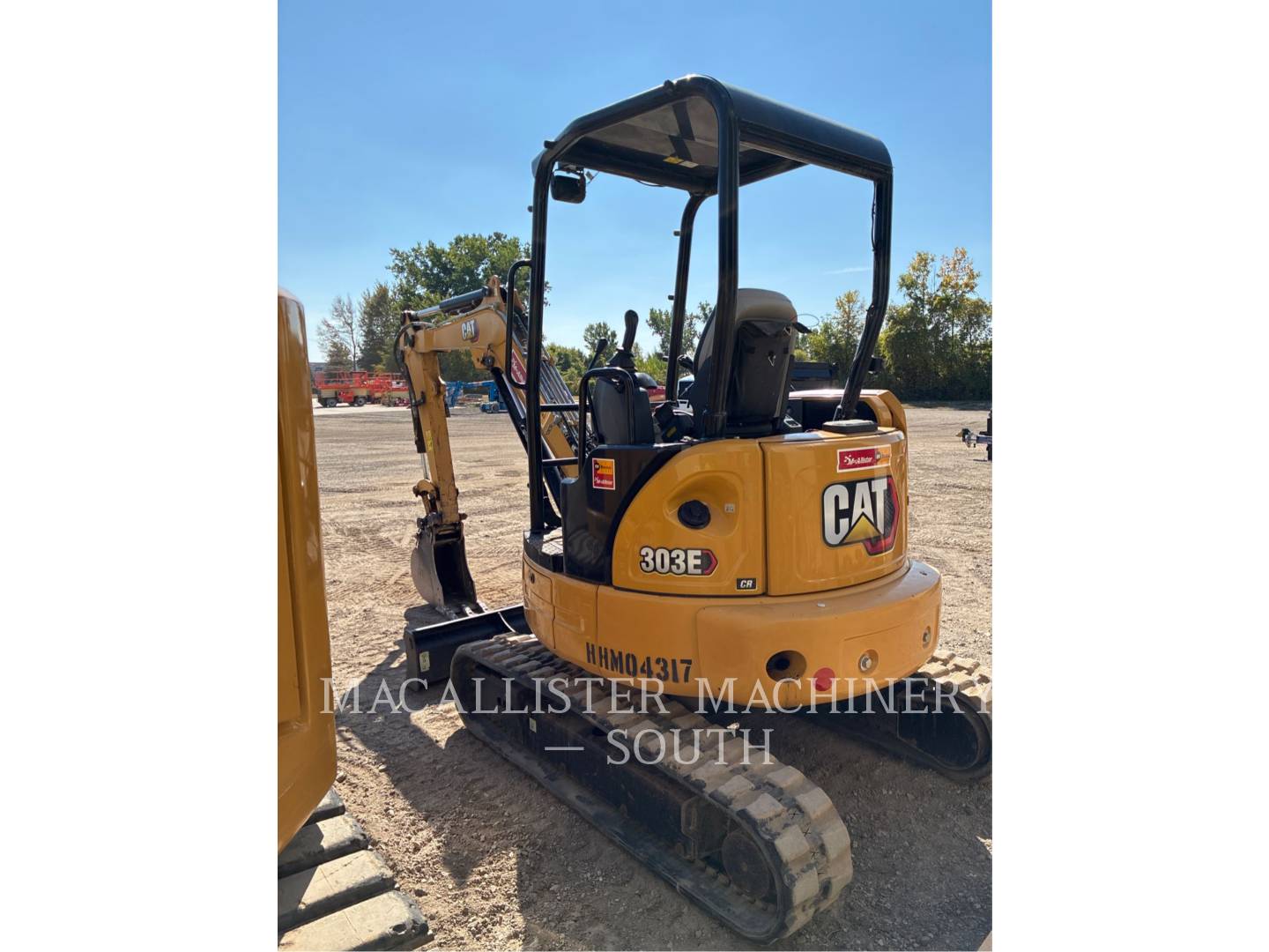 Caterpillar 303ECR, Crawler Excavator, 800 hours, S/N: HHM04317, 2021 - Image 4