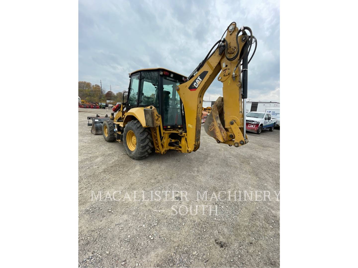 Cat 420F2IT, Backhoe Loader, 4150 hours, S/N: HWD01925, 2017 - Image 4