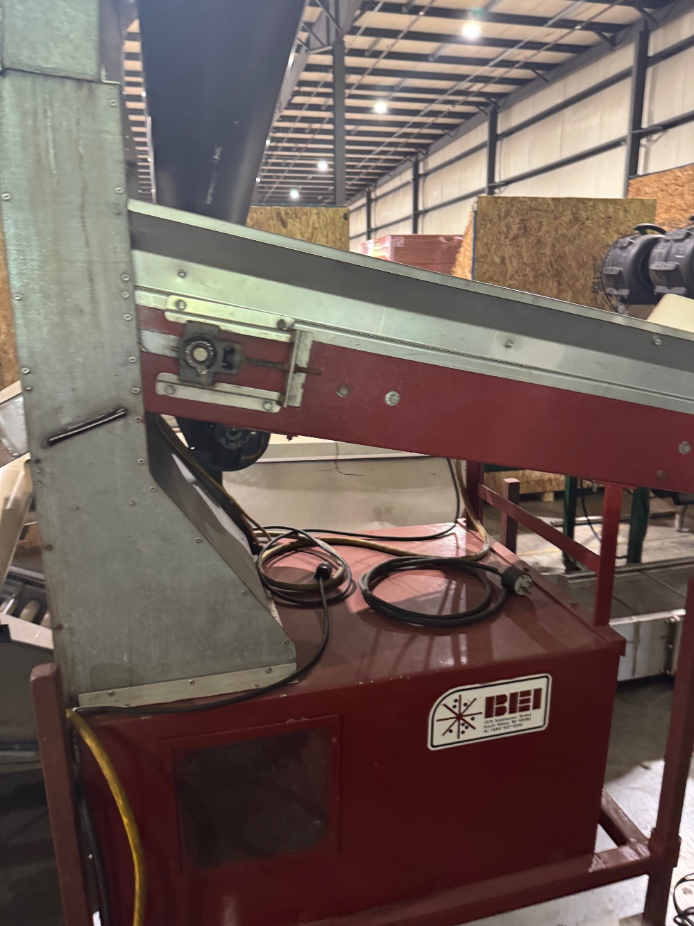 BEI, Blueberry Equipment Inc., Blower Separator, Air Separator, Stainless Steel, Blueberry Line, Leaf - Image 2