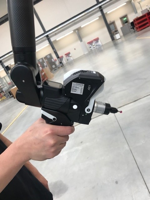 Hexagon #8525-7, portable arm with AS1 laser scanner and Polyworks & laptop, Absolute Arm V2P, AS1 kit - Image 3