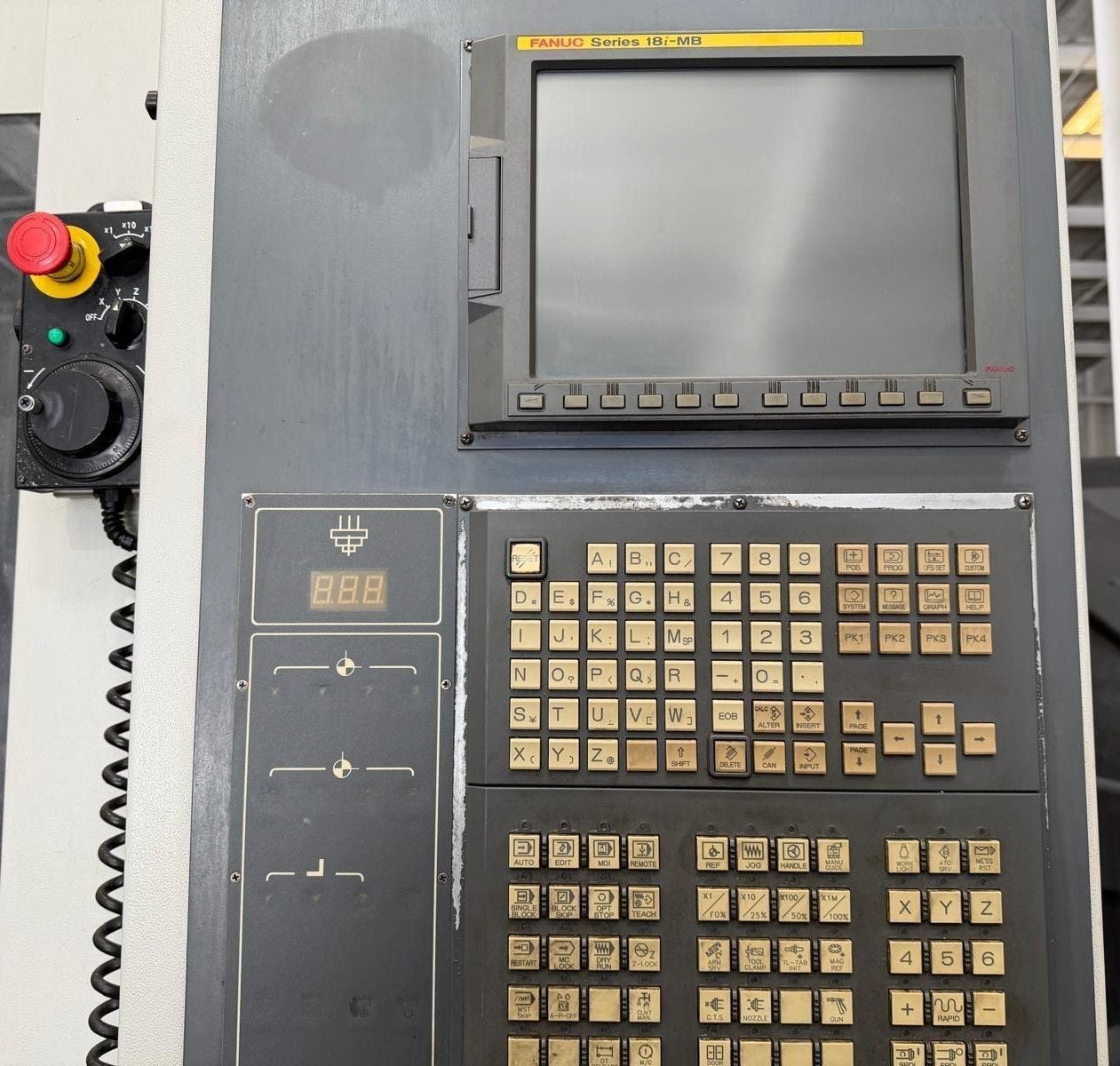 Hardinge, Bridgeport #XR-1000, CNC vertical machining center, 30 side mount tool changer, 40" X, 24" Y, 24" - Image 5