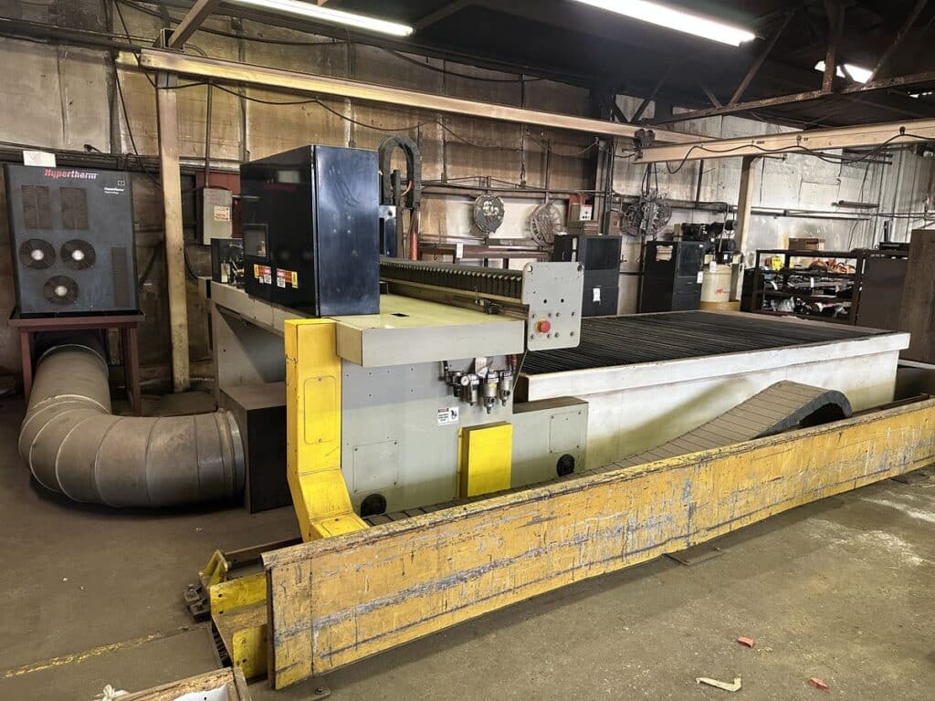 Alltra #PG14-6, CNC plasma table with Hypertherm HPR260XD, 6' x 14' table, Burny 10 LVD Plus touch screen - Image 3
