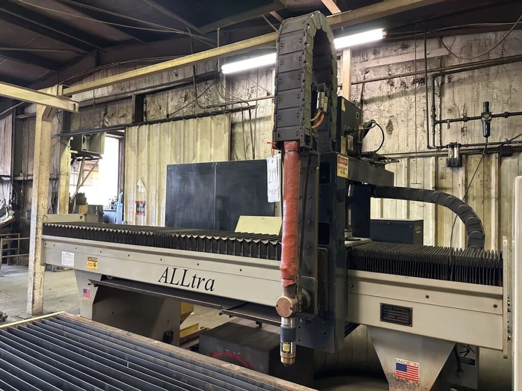 Alltra #PG14-6, CNC plasma table with Hypertherm HPR260XD, 6' x 14' table, Burny 10 LVD Plus touch screen - Image 6