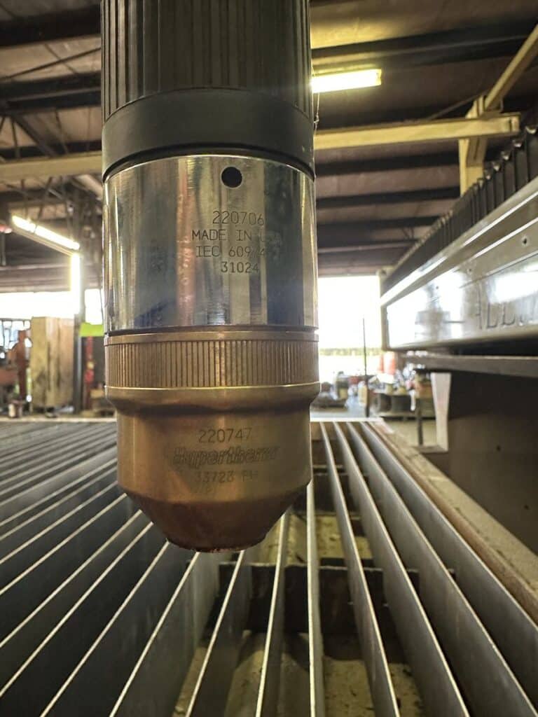 Alltra #PG14-6, CNC plasma table with Hypertherm HPR260XD, 6' x 14' table, Burny 10 LVD Plus touch screen - Image 8