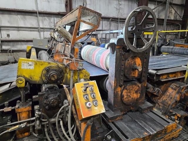 60" x 1/2" Herr Voss, Slitting Line, 60000 lb., 20/24" ID - Image 9
