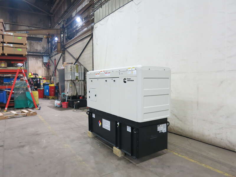 50 KW Cummins #C50D6, diesel generator set, 120/240 Volts, 1-phase, 80 HP @ 1800 RPM, QSB3.3 engine, EPA Tier - Image 3
