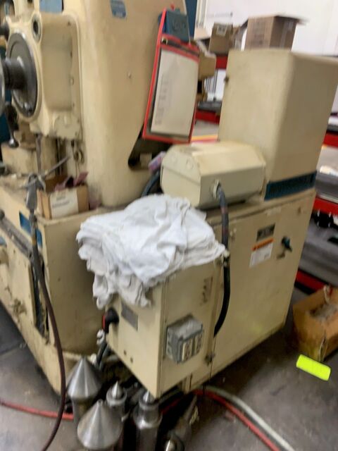 Blanchard #18-36, vertical rotary surface grinder, 36" chuck, 25 HP, 39" swing, 12" under wheel, 1940 - Image 4