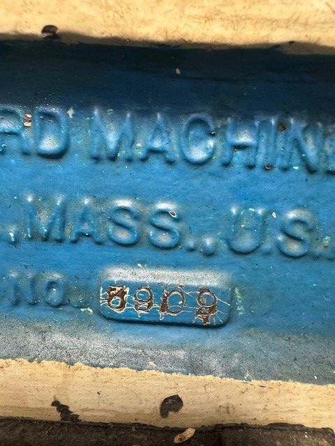Blanchard #18-36, vertical rotary surface grinder, 36" chuck, 25 HP, 39" swing, 12" under wheel, 1940 - Image 6